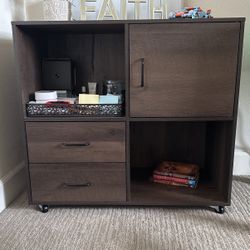 Printer Stand With Cabinet