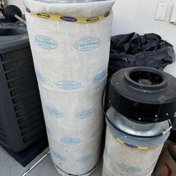 4 Can filters - various sizes