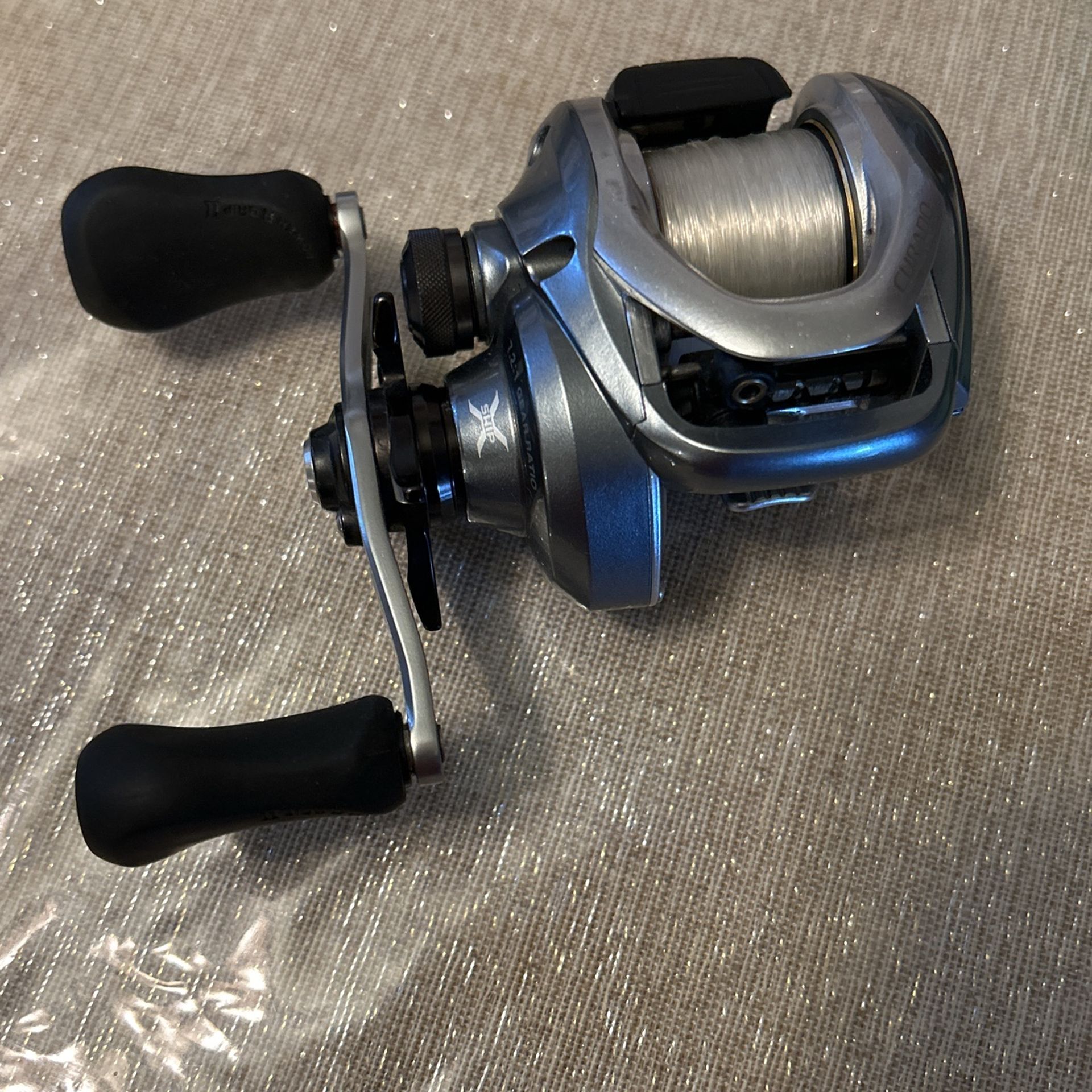 tsunami bullseye fishing rod Citadel Spinning Combo TSCIT50-SS802M large_product The stainless steel frame Color:Desert Tan Shimano Backbone Elite Rods