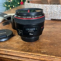 Canon 50mm 1.2
