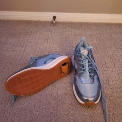 Blue Heelys Sneakers Rollerskate Shoes