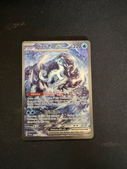 Pokemon Chien Pao EX