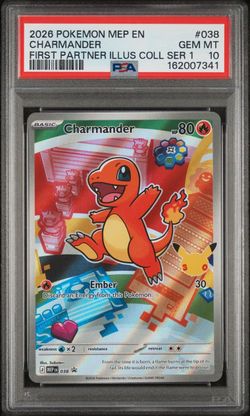 PSA 10 First Partner Illus Coll