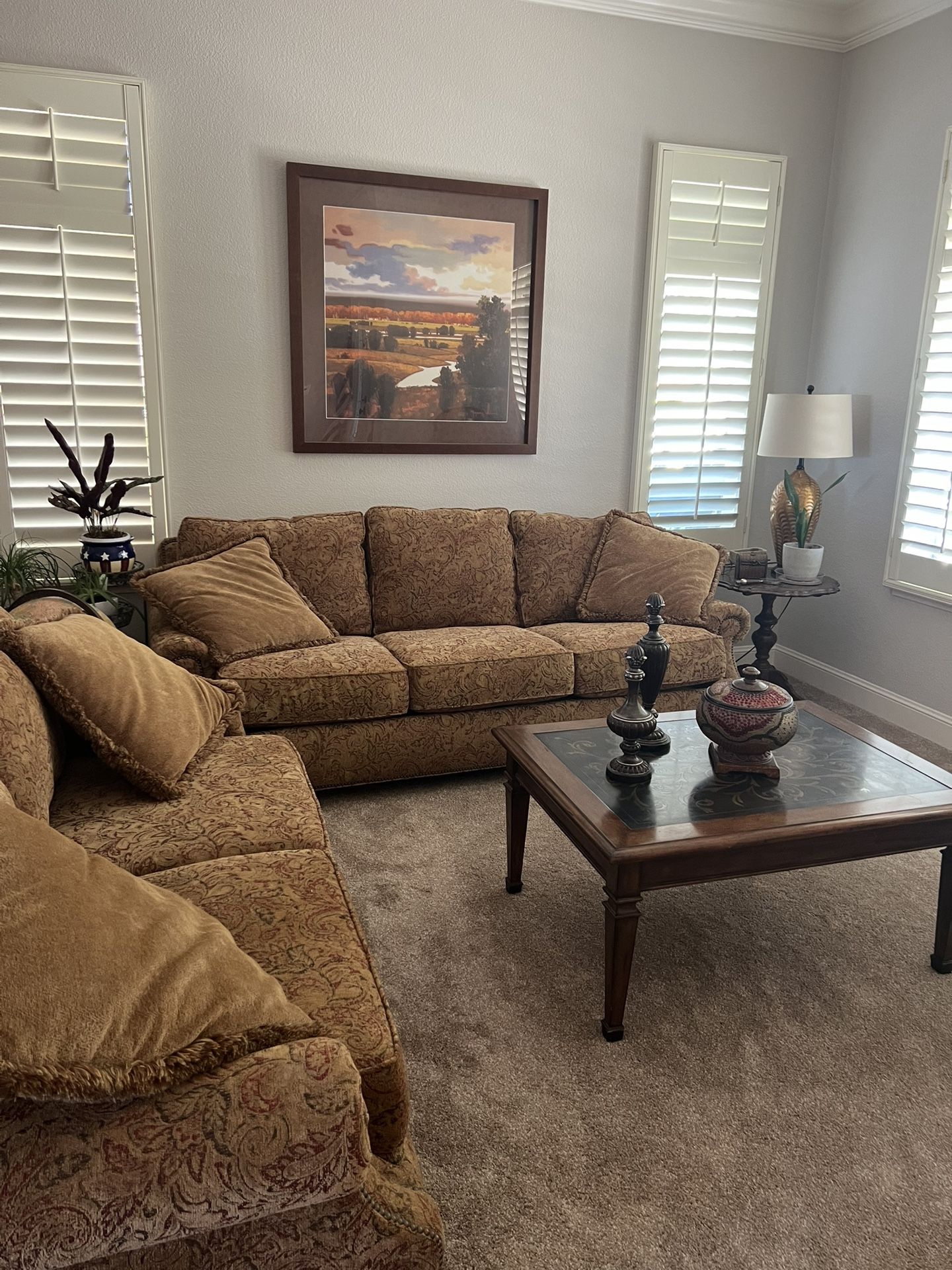 Bernhardt Sofa, Loveseat & Chair