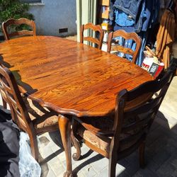Dinning Table With Chairs Comedor Con Sillas 