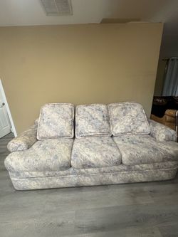 Vintage print couches