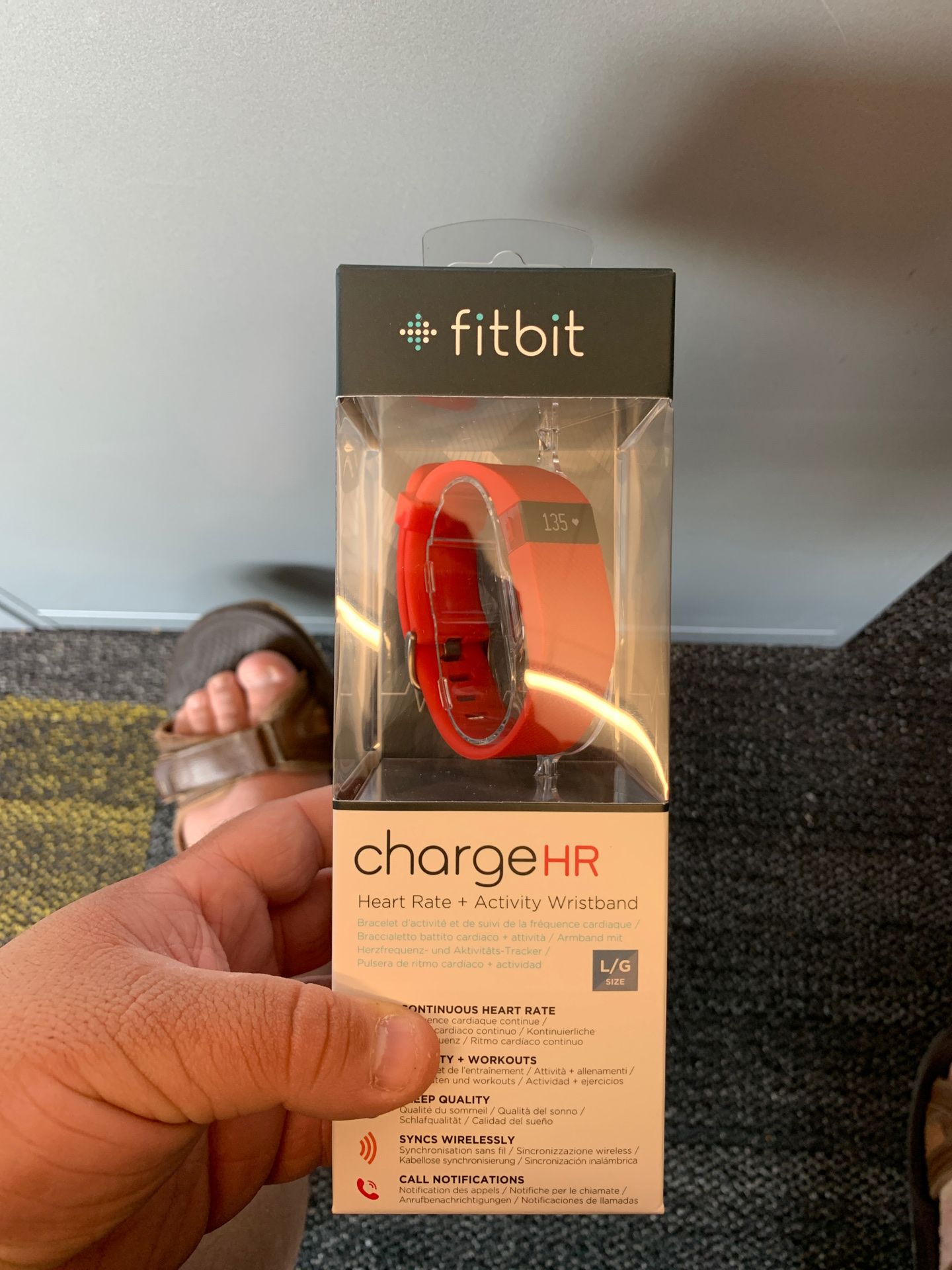 Fitbit never opened