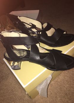 Michael Kors Maribella Sandal Leather Dress Sandals