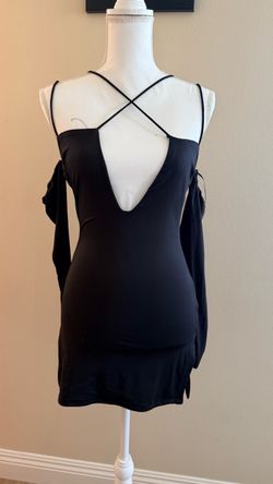 Cute mini black dress