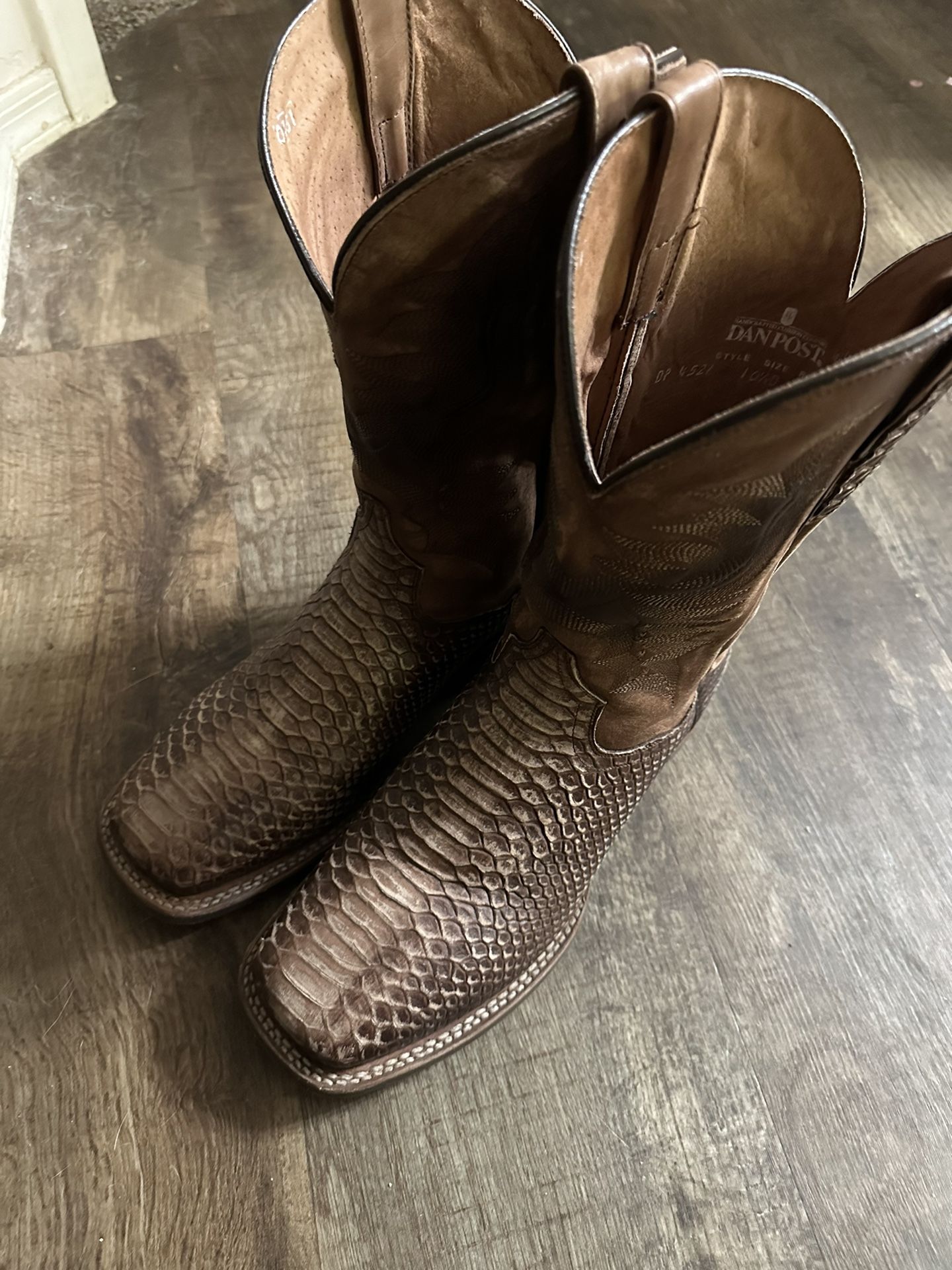 Dan Post Python Boots!!