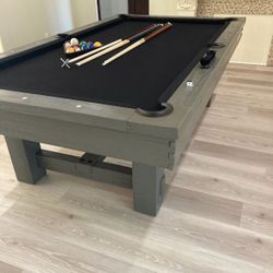 Pool Table New In Box 8ft ( Free Delivery & Set Up & New Color Felt Of Your Choice )
