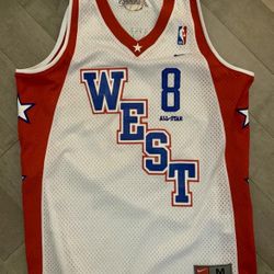 Nike NBA 2004 ASG Los Angeles Lakers Jersey #8 Kobe Bryant White M+2 swingman 