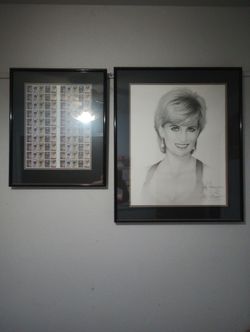 Princess Diana And Stamp Sheet Of 100