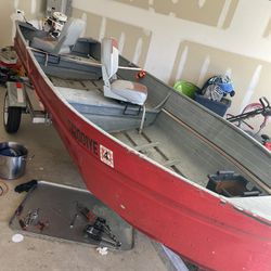 Aluminum Boat With title