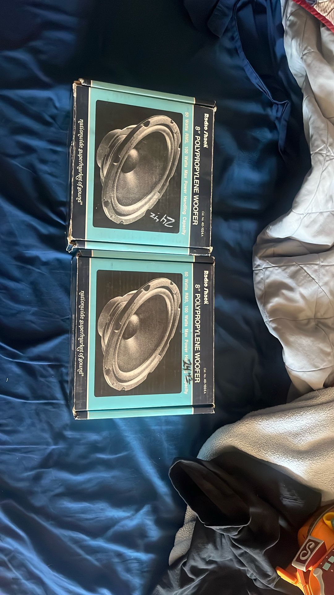 2x Radio Shack 8 Subwoofer