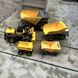 Kids Toys Tonka Dump Trucks And Tractor 