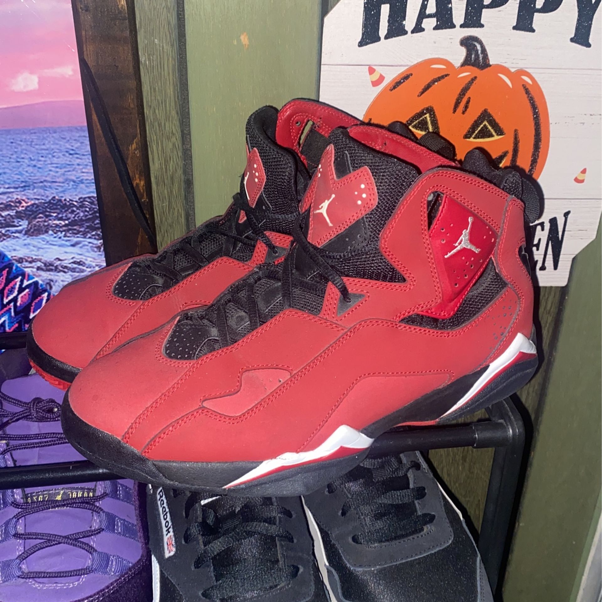 Jordan true flight gym red sale