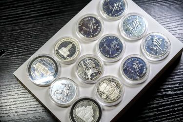 Silver Under Spot - Russian Federation Silver Coins 12 Oz