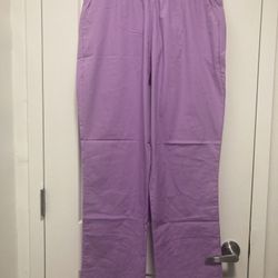 SCRUB PANTS (LARGE/LAVENDER) 👖