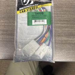 Toyota Car Stereo Wiring Harness (Scosche TA02B) – New