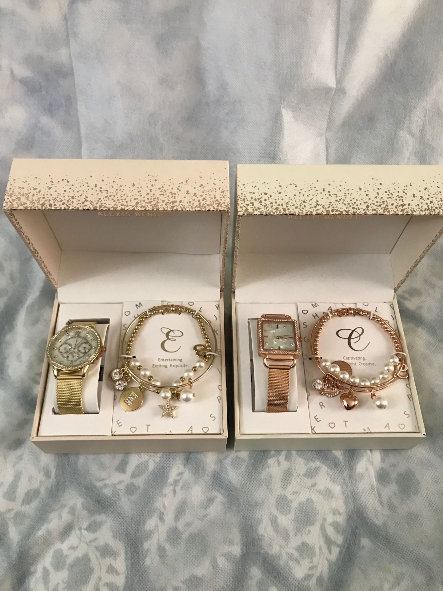 Alexis Bendel Watch and Bracelet Set