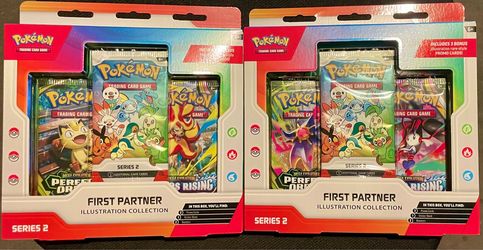 Pokemon - Lot of (2)  'First Partner' Illustration Collection - Series #2 - New/Sealed