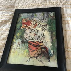 Lenticular Tiger Art
