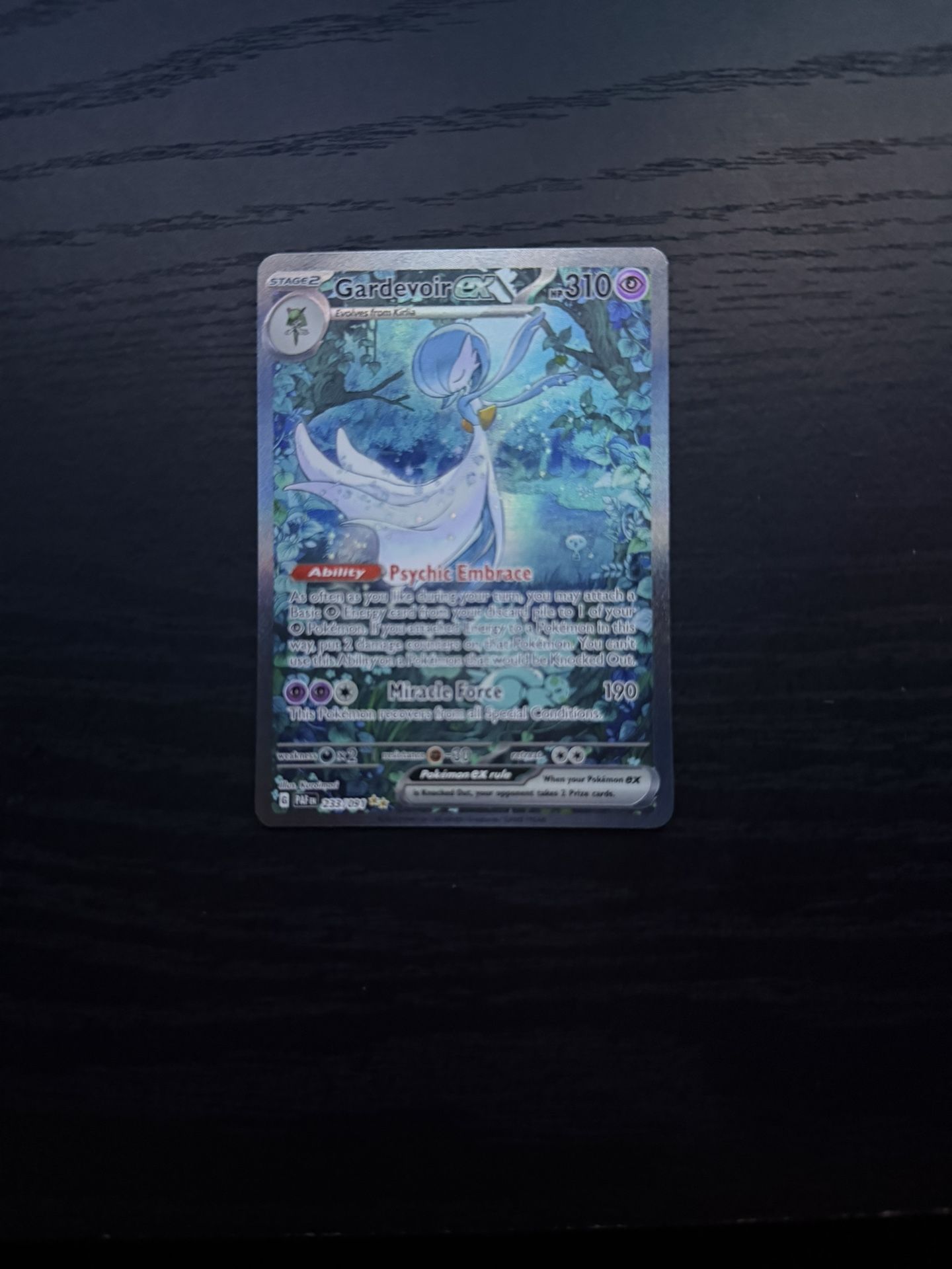 Gardevoir ex 233/091 SV: Paldean Fates Holo