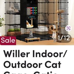 Large Cat Cage