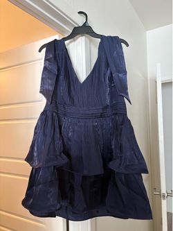 Betty Bow Mini Dress - navy (Kapolei near Ka Makana Aliʻi)