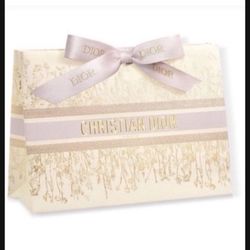 Dior Paper Gift Shopping Bag Limited Edition 2024 NEW 10x7