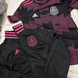 Kids Mexico Jersey And Jacket 