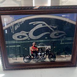 Paul Teutel Sr. Signed Autographed American Chopper Photograph Framed