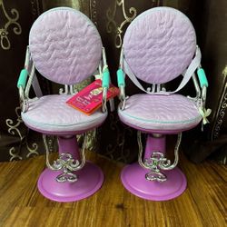 2 Chairs Styling Our Generation