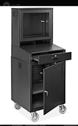 Computer mobile cart desk