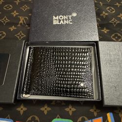 Mens Leather Money Clip Wallet And Card Holder 