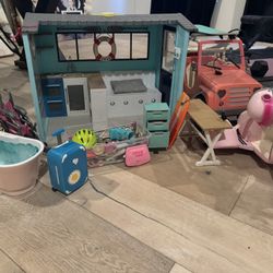 American Girl Doll, Bitty Baby, Generations Doll Stuff Firm On Price