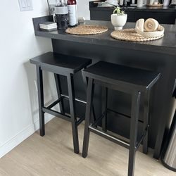 Black Bar Stools