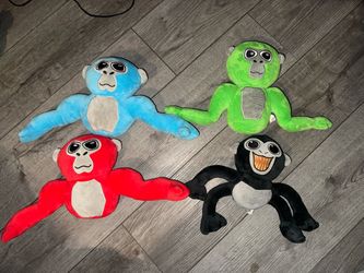 Gorilla Tag plushies