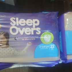 Multiple packs/ Diapers Size X Large, 85-140lbs. Pullups