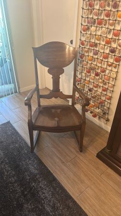 Vintage Maple Rocking Chair