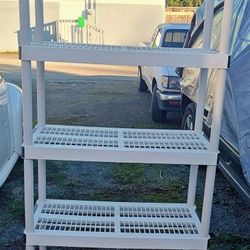 Plastic Storage Shelves