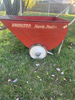 Vintage Hamilton wheelbarrow
