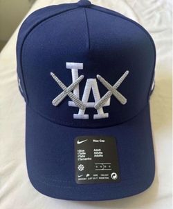 Los Angeles Dodgers Nike x KAWS Dri-FIT Structured A-Frame Adjustable Hat - Royal Size M/L