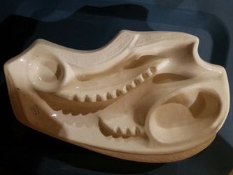 Vintage Ashtray white