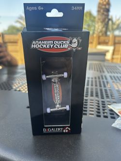 anaheim ducks fingerboard