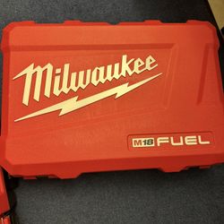 Milwaukee M18 Fuel Hammer Drill/Hex Impact CASE ONLY NEW
