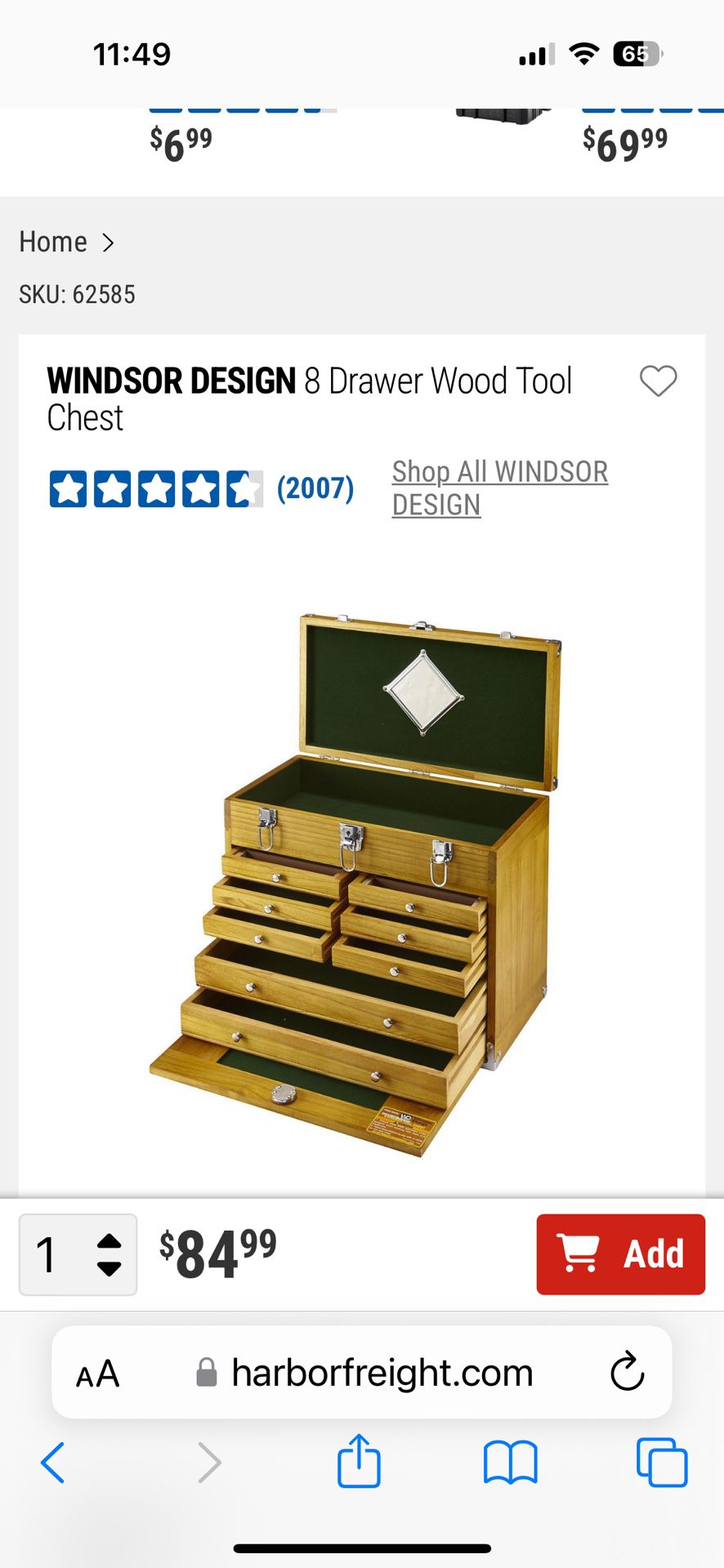 Tool Box (wood) 