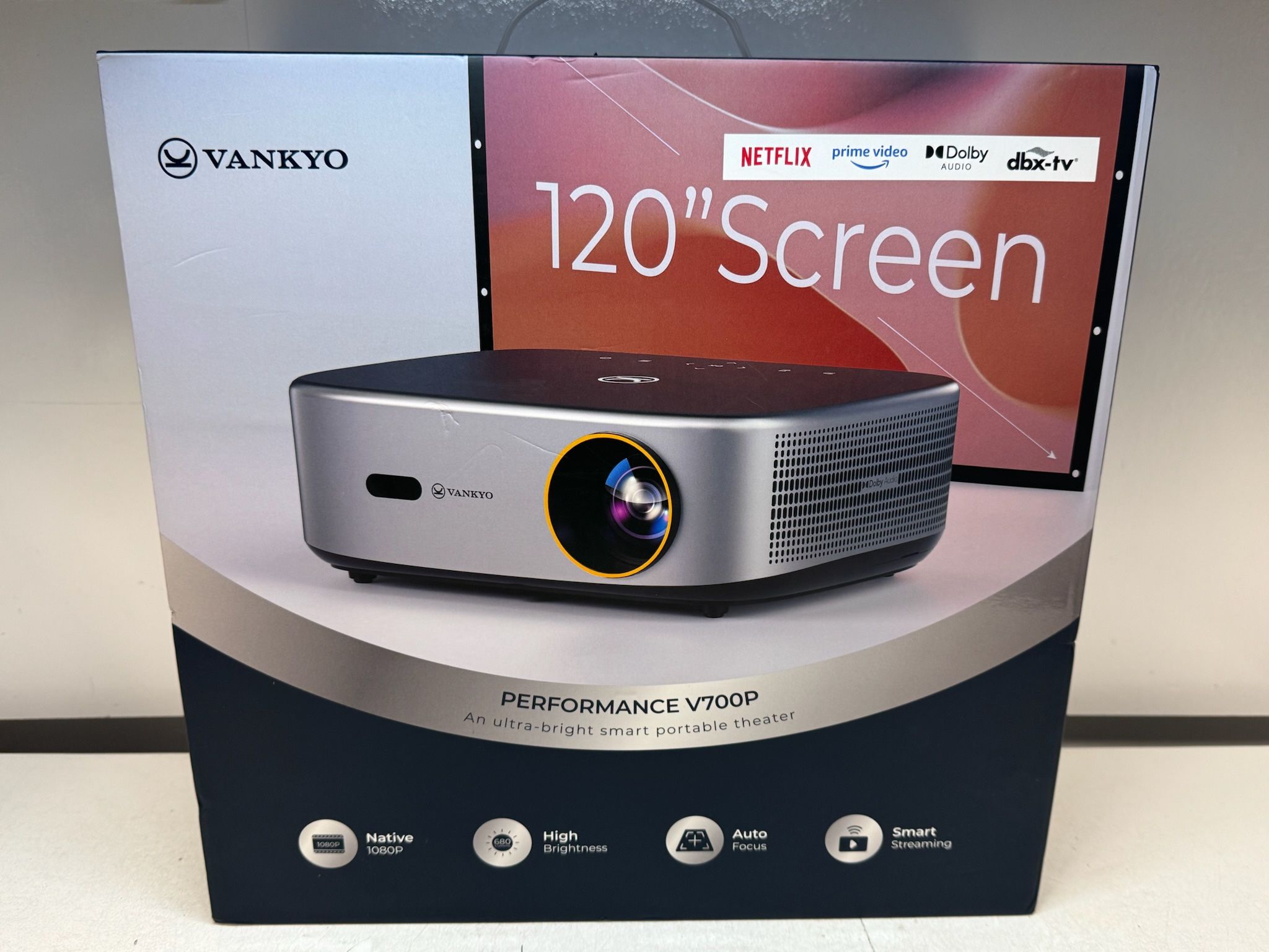 VANKYO Performance V700 Pro Native 1080P Portable Projector