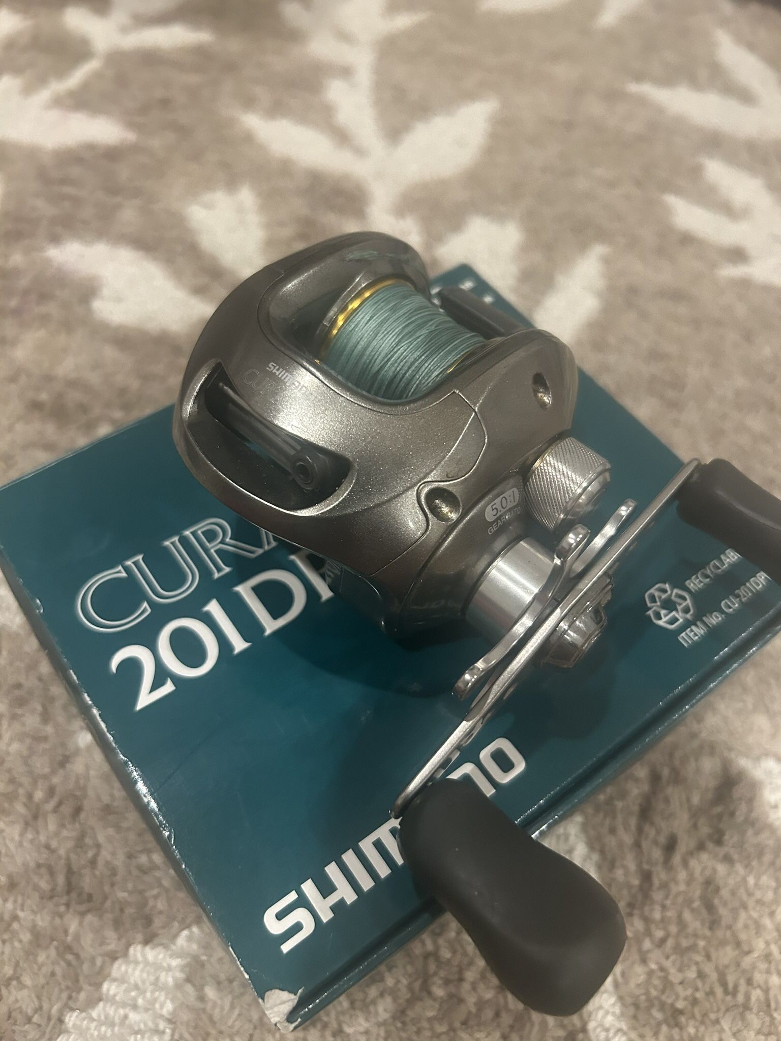 Shimano CURADO “201DPV” Baitcasting Casting LEFT HANDED